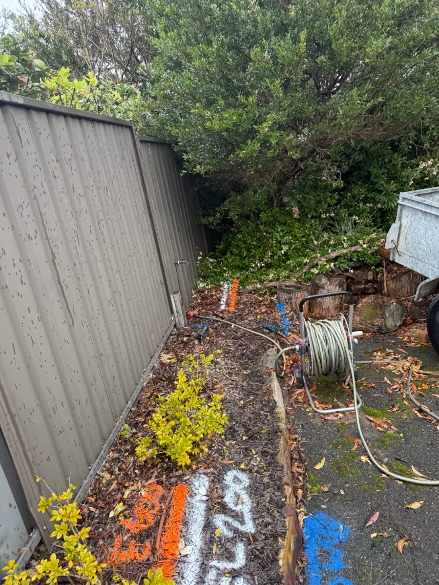 Outdoor work area