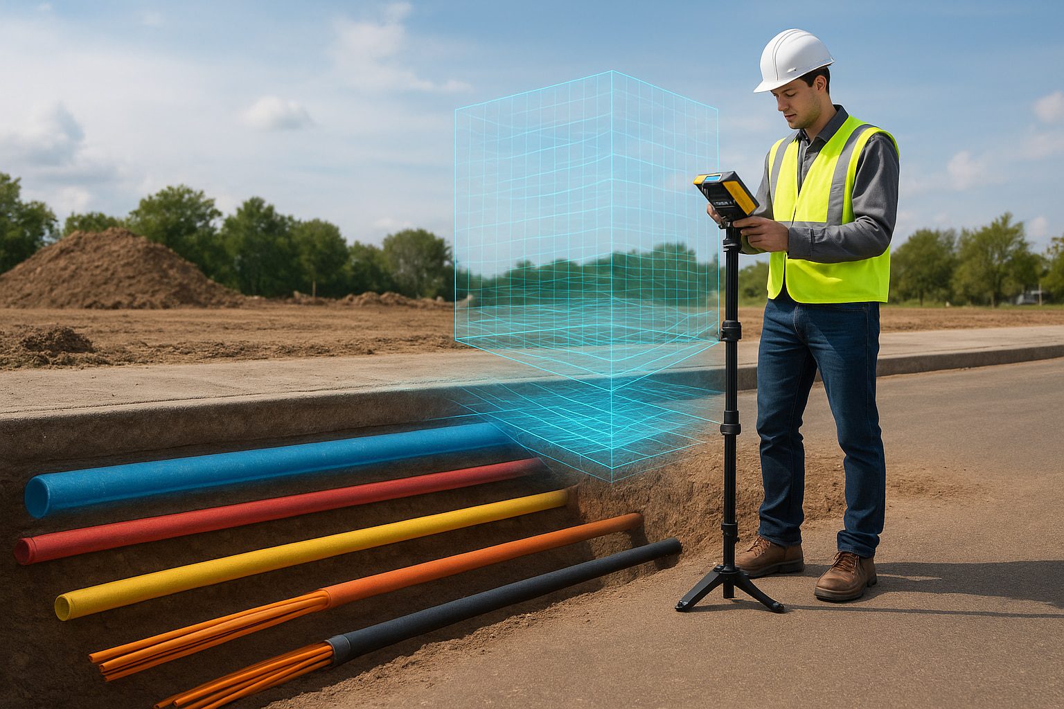 3D Utility Mapping services used for underground planning in Sydney