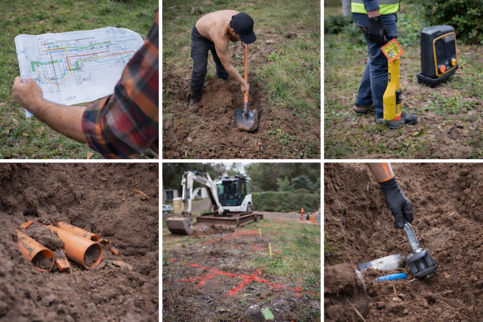 Common Mistakes Made During Underground Utility Detection